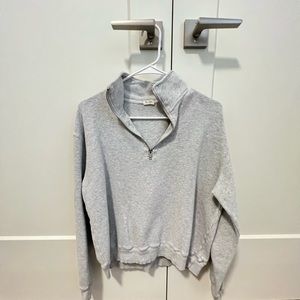 Brandy Melville | John Galt Half Zip Sweatshirt